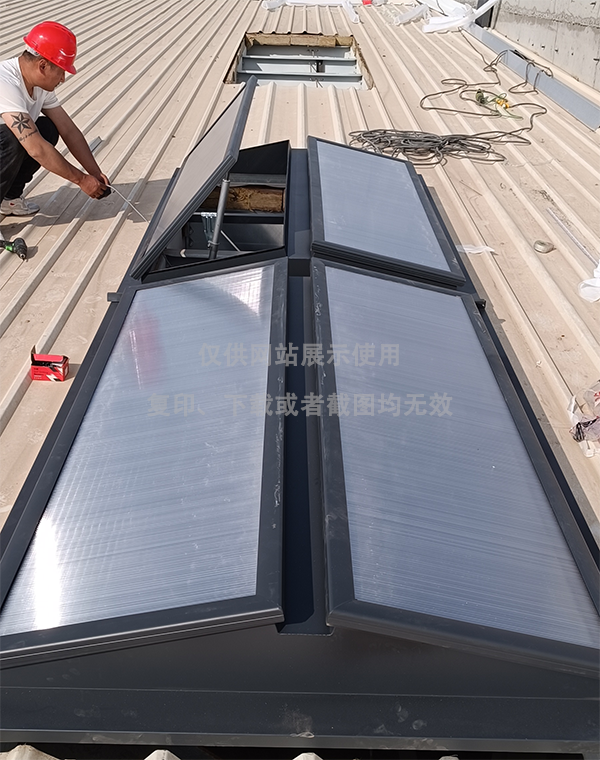 兰州王老吉生产车间两当排烟天窗