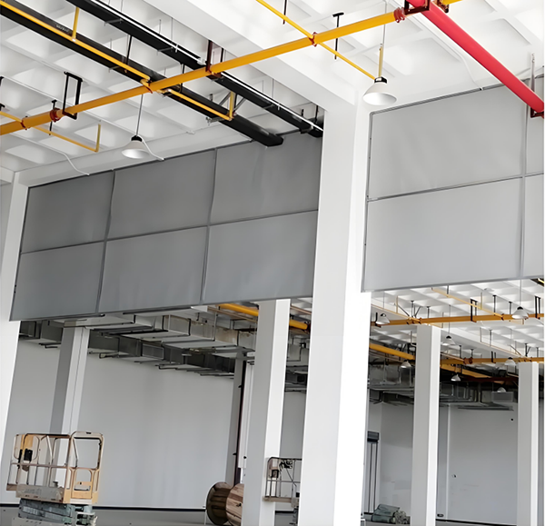 防火布两当挡烟垂壁