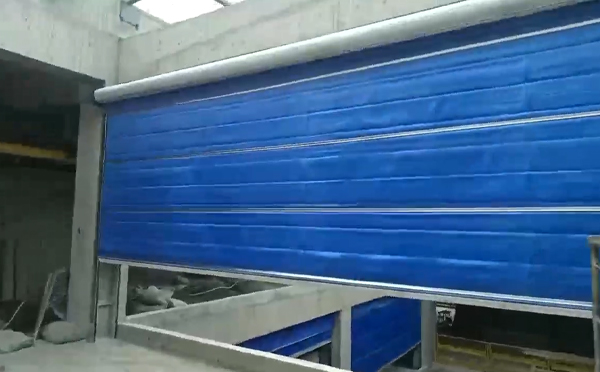 大型物流园区完成两当防火门整体安装工程